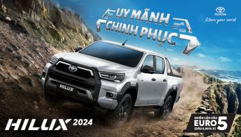 Bán tải Toyota Hilux trở lại Việt Nam với 3 phiên bản facelift, giá rẻ nhất chỉ từ 668 triệu đồng