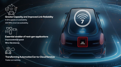Mua ô tô đời mới trong tương lai gần, tận hưởng tốc độ kết nối mạng "xé gió" với Wi-fi 7