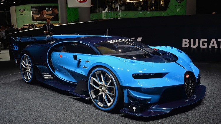 Bugatti ra mắt concept Vision Gran Turismo xanh mướt mắt ảnh 1
