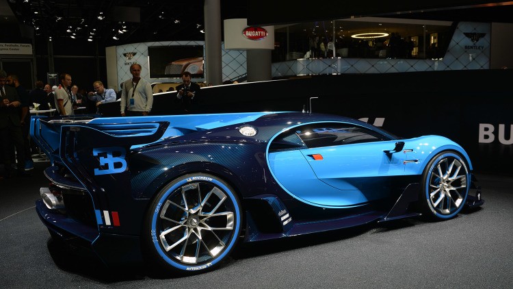 Bugatti ra mắt concept Vision Gran Turismo xanh mướt mắt ảnh 4