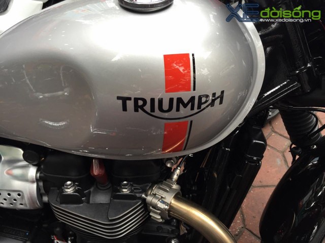 Triumph Bonneville 2016 về Việt Nam giá trên 450 triệu đồng ảnh 3