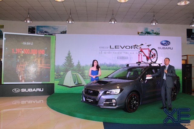 Subaru Levorg lần đầu ra mắt khách hàng Hà Nội ảnh 1