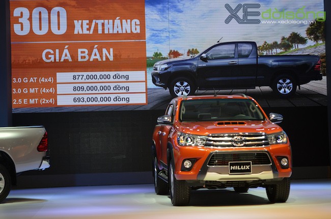 Toyota Việt Nam công bố Hilux 2016 có giá từ 693 triệu ảnh 7