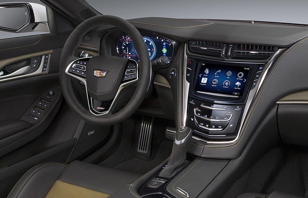 Tân binh Cadillac CTS-V 2016 nhanh và mạnh hơn BMW M5 ảnh 10