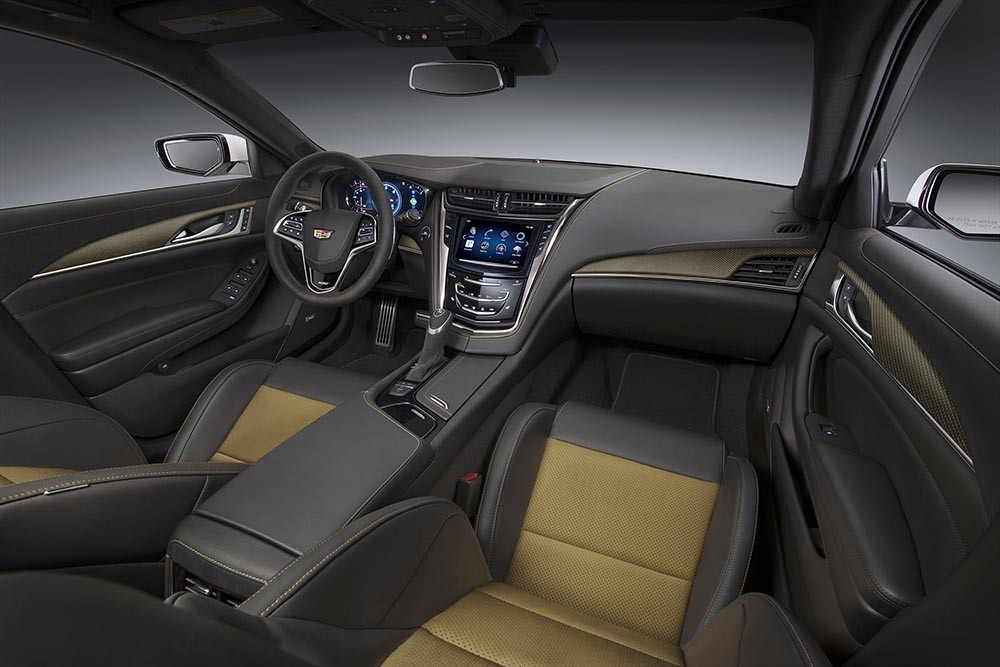 Tân binh Cadillac CTS-V 2016 nhanh và mạnh hơn BMW M5 ảnh 8