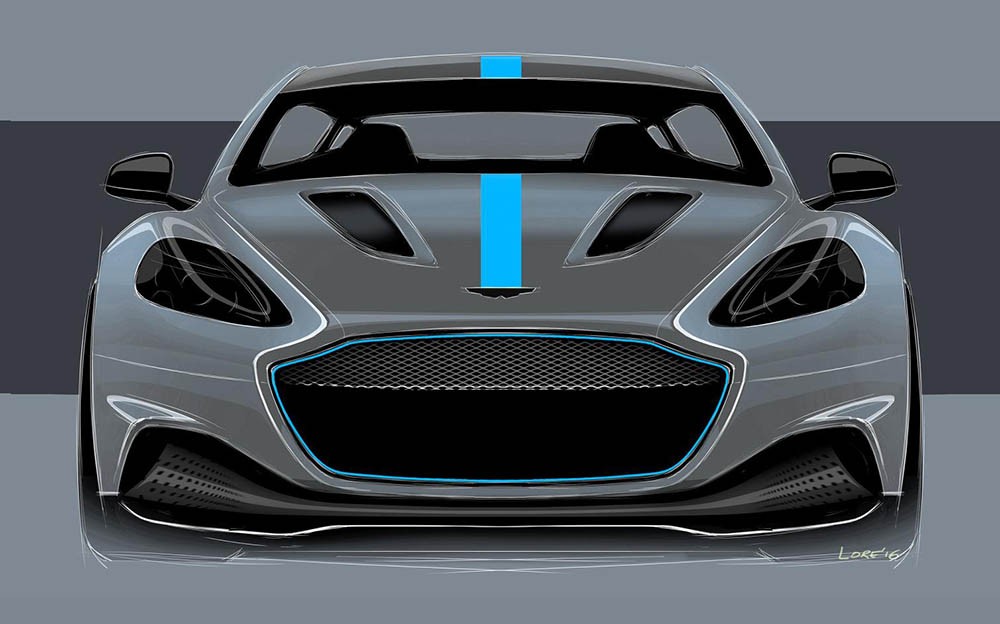Công bố sản xuất Aston Martin RapidE giới hạn 155 chiếc ảnh 2