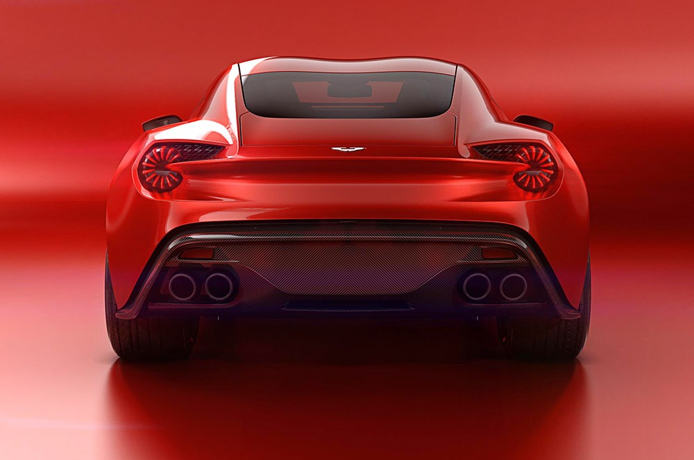 Đẹp mỹ miều Aston Martin Vanquish Concept do Zagato thiết kế ảnh 8
