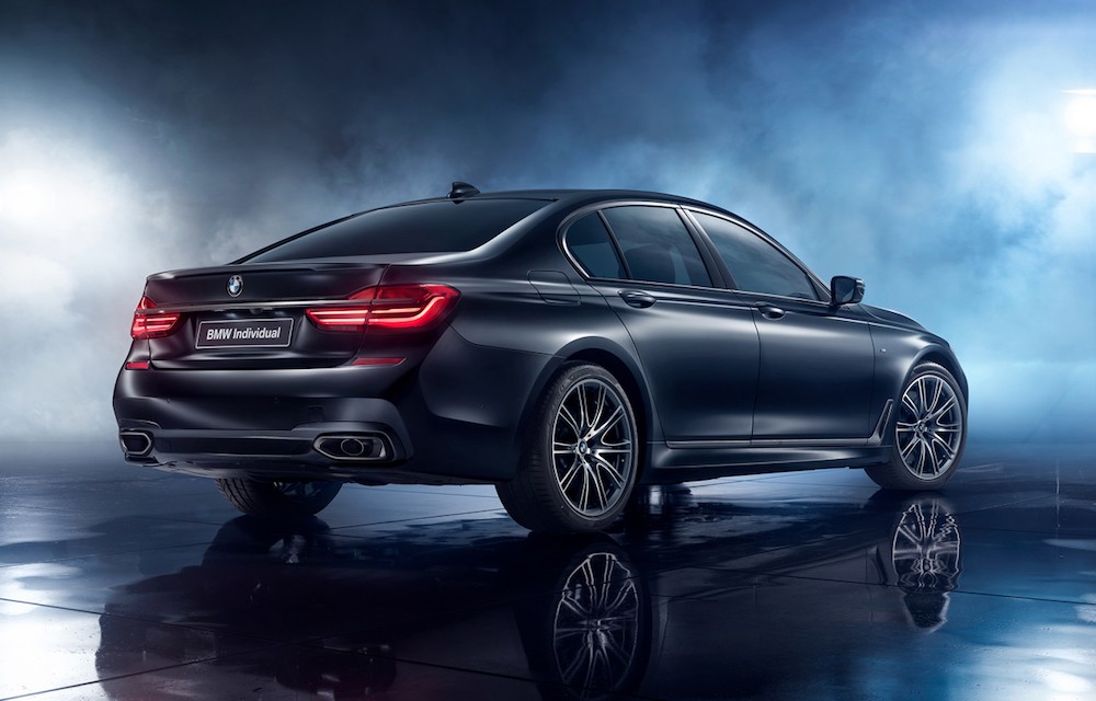  BMW Individual lanza el misteriosamente hermoso BMW Serie Black Ice