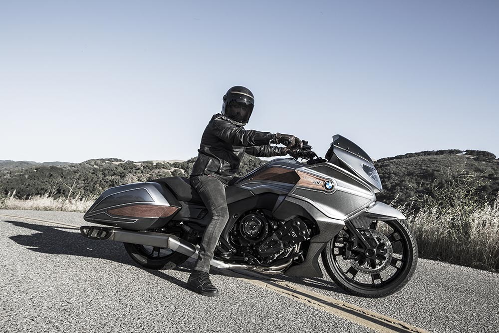 BMW Motorrad Concept 101 - bagger máu Đức khoác áo Mỹ ảnh 2