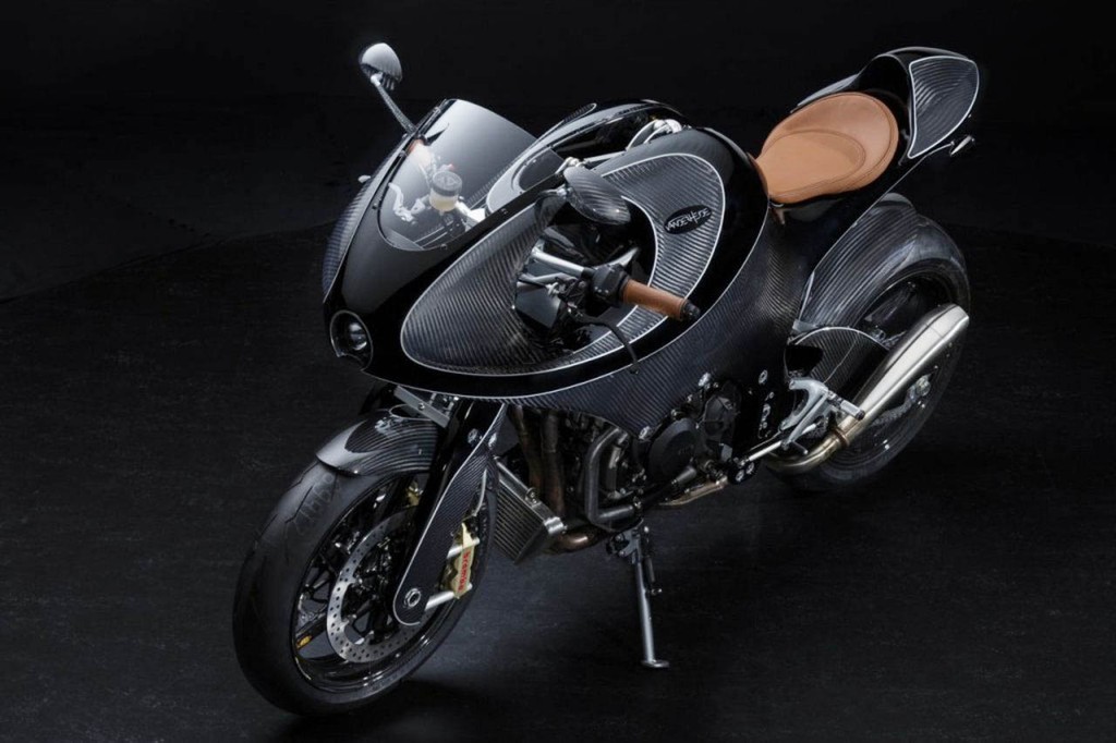 Siêu mô tô sợi carbon VanderHeide giá 150.000 euro ảnh 9