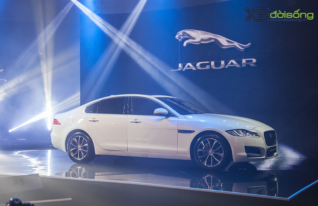 Cận cảnh Jaguar XF 2016 bản 2.0 ra mắt khách Việt tại Sài Gòn ảnh 5