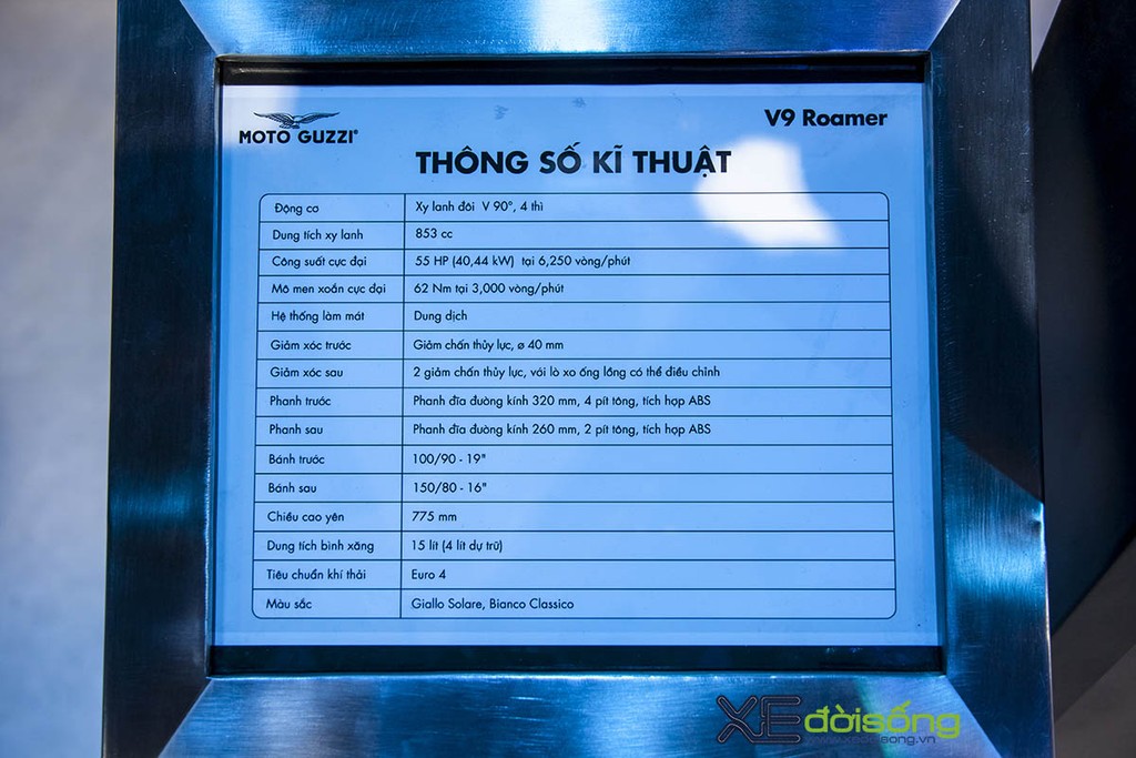 “Kẻ lang thang” Moto Guzzi V9 Roamer đặt chân tới Việt Nam ảnh 3
