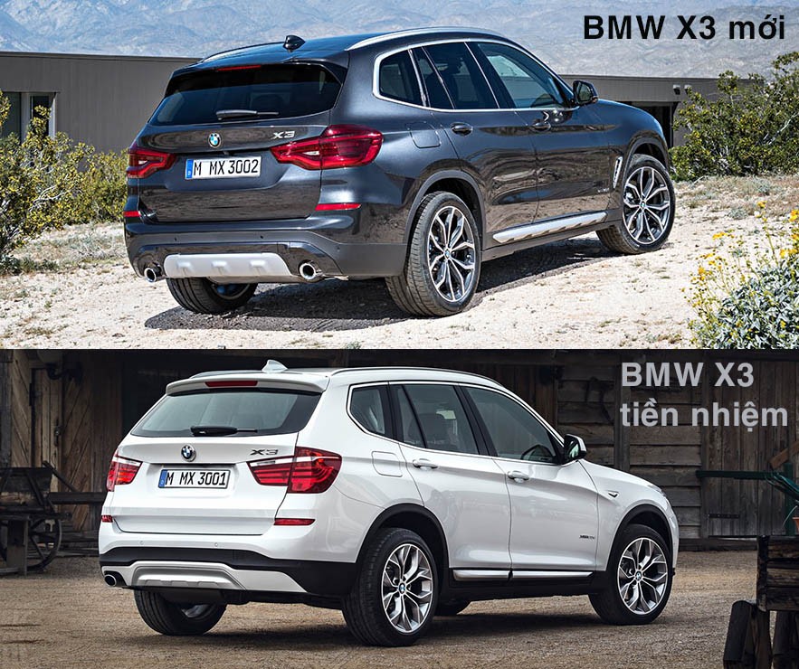 Khác biệt giữa BMW X3 thế hệ mới và mẫu tiền nhiệm ảnh 6