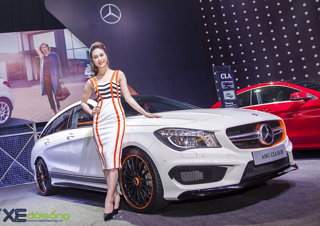 Chi tiết Mercedes-AMG CLA 45 Shooting Brake OrangeArt giá 2,399 tỷ đồng ảnh 5