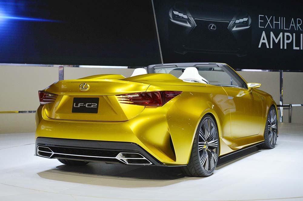 Lexus LF-C2 Concept - tiền thân kế nhiệm mui trần IS C?! ảnh 2