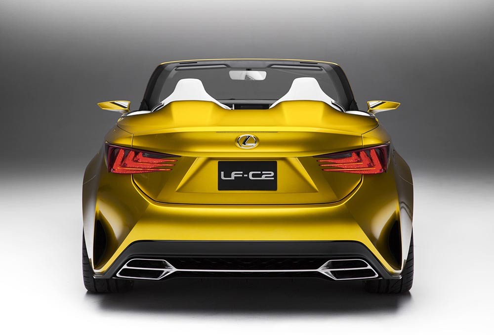 Lexus LF-C2 Concept - tiền thân kế nhiệm mui trần IS C?! ảnh 6