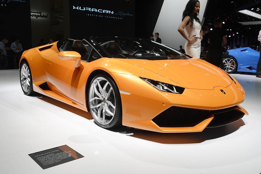 IAA 2015: Cận cảnh siêu xe mui trần Lamborghini Huracan Spyder ảnh 10