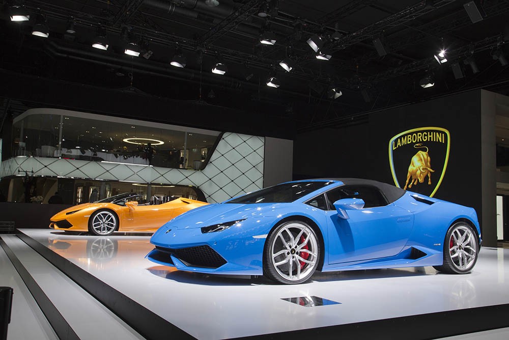 IAA 2015: Cận cảnh siêu xe mui trần Lamborghini Huracan Spyder ảnh 3