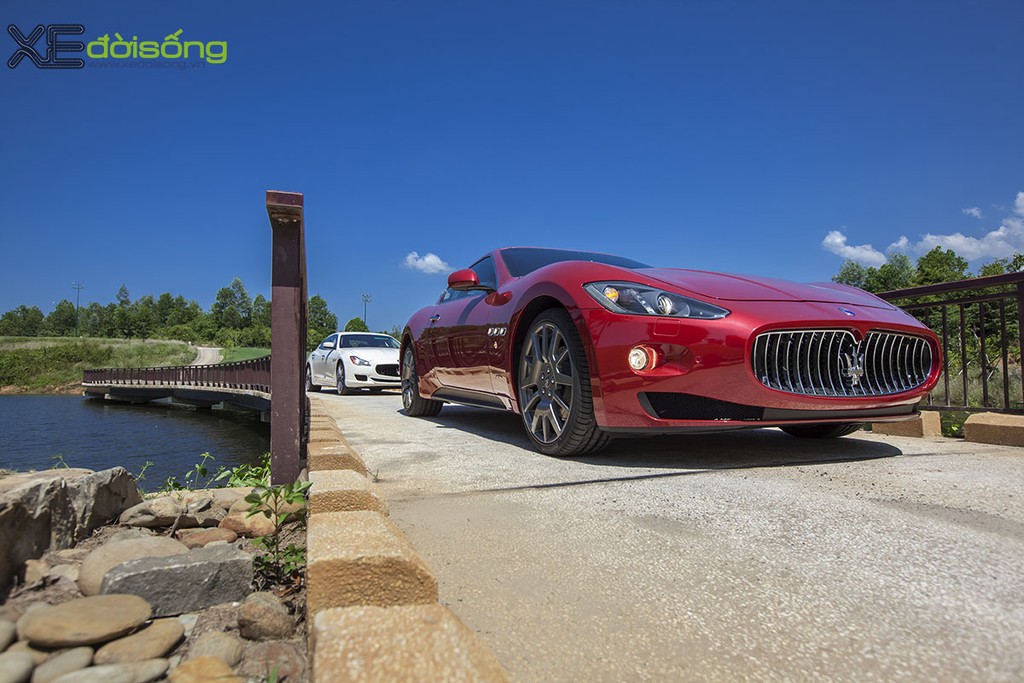 Vẻ đẹp “siêu xe đường phố” Maserati GranTurismo Rosso ở Đà Nẵng ảnh 2