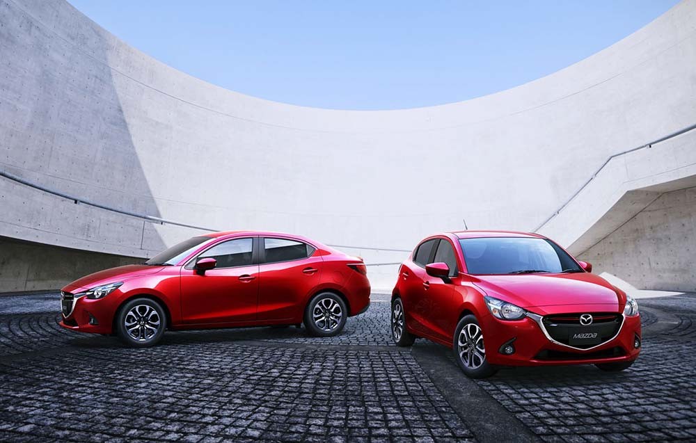 Mazda2 Sedan hoàn toàn mới sắp ra mắt toàn cầu ảnh 2