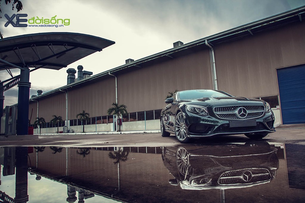 Mercedes S 500 Coupe màu độc về Việt Nam giá 7,2 tỉ đồng ảnh 2