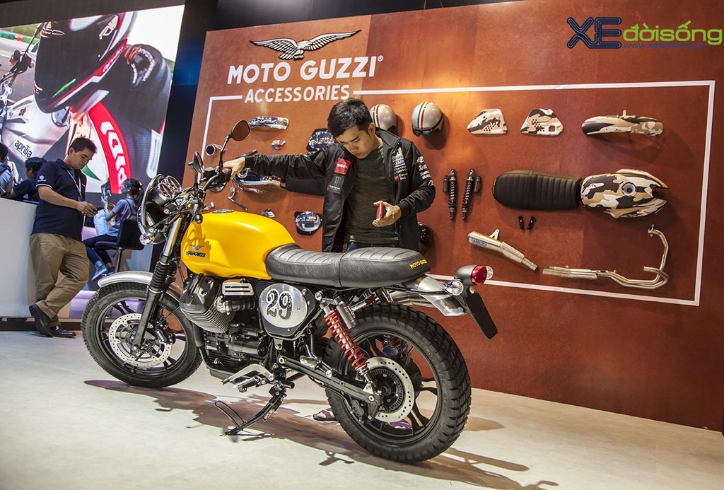 Cặp mô tô 744cc Moto Guzzi V7 II cuốn hút giới trẻ Việt ảnh 5