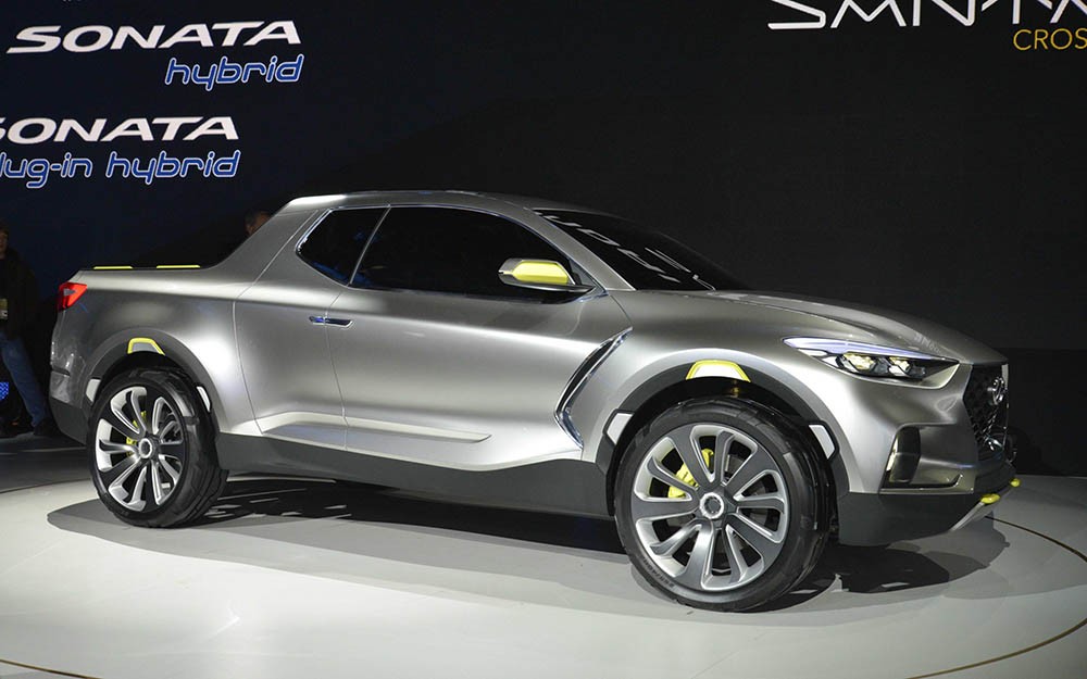 NAIAS: Hyundai gây sốc với mẫu bán tải thể thao Santa Cruz mới ảnh 3