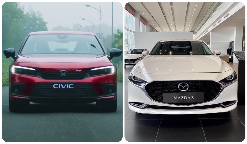 Rẻ hơn 21 triệu, liệu Mazda3 2.0L Premium có “cửa” đấu với Honda Civic RS 2022? ảnh 1