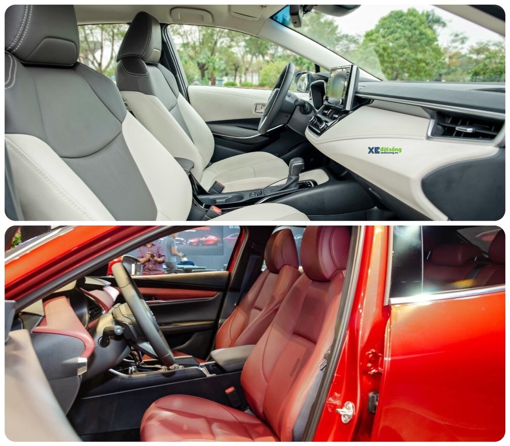 Chọn Mazda3 2.0 Premium hay Toyota Corolla Altis 1.8HEV khi chênh nhau 11 triệu đồng?! ảnh 7