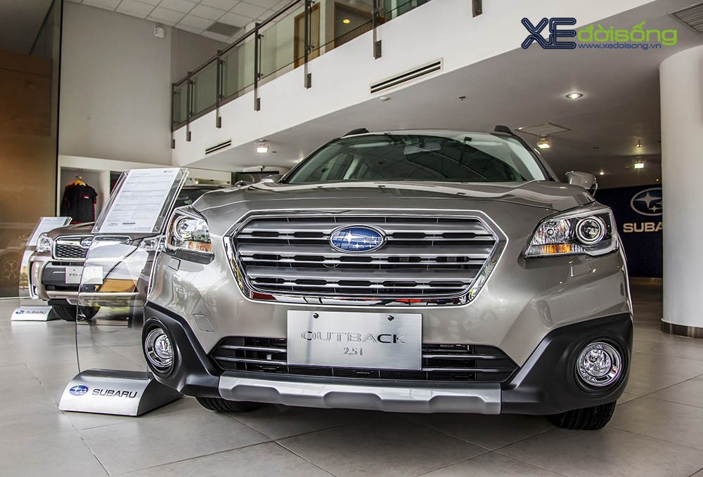 Cận cảnh Subaru Outback 2015 mới về Việt Nam, giá 1,627 tỉ đồng ảnh 2