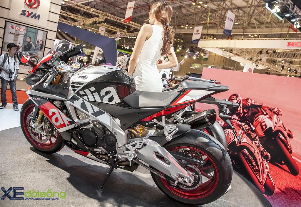 Chi tiết siêu mô tô Aprilia RSV4 RF 2016 tại Sài Gòn ảnh 5