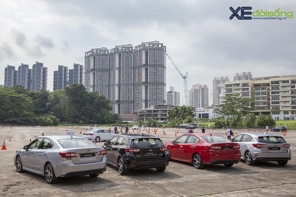 Trải nghiệm thực tế Subaru Impreza 2017 thế hệ mới tại Singapore ảnh 12