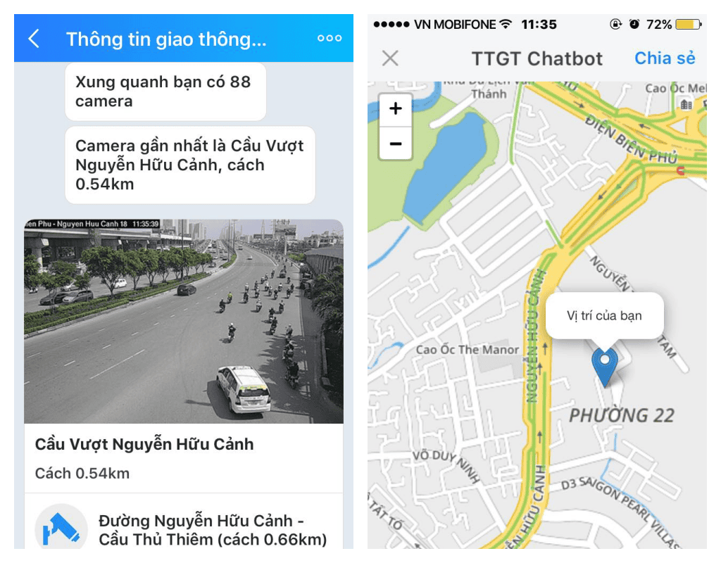 Cách chọn lộ trình tránh kẹt xe, ngập nước ở Sài Gòn qua ứng dụng Zalo ảnh 6