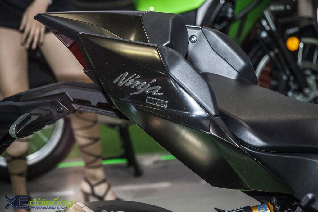 'Siêu môtô” Kawasaki H2 Carbon Limited xuất hiện tại Triển lãm xe máy 2017 ảnh 5