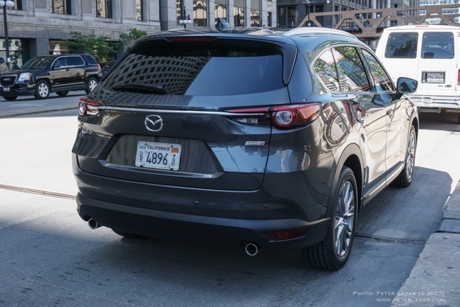 Mazda CX-8 hoàn toàn mới bất ngờ xuất hiện trên phố ảnh 4