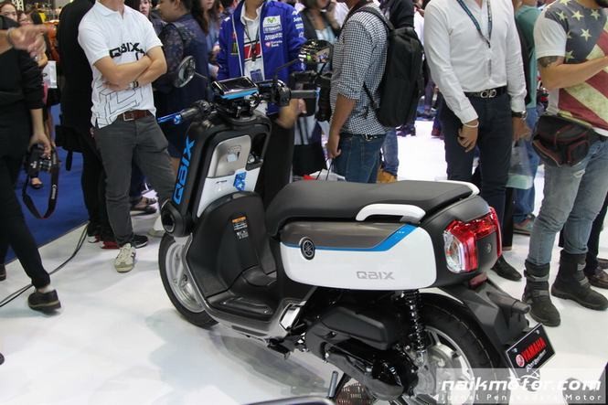 Ra mắt xe ga thiết kế 'dị' giá rẻ Yamaha QBIX  ảnh 7