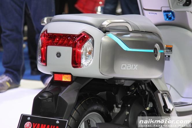 Ra mắt xe ga thiết kế 'dị' giá rẻ Yamaha QBIX  ảnh 9