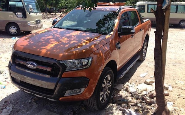 Ford Ranger Wildtrak 2015 bất ngờ xuất hiện tại Việt Nam ảnh 1