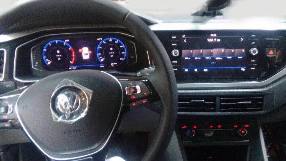 Soi trước sedan hạng B Volkswagen Virtus sắp ra mắt ảnh 3