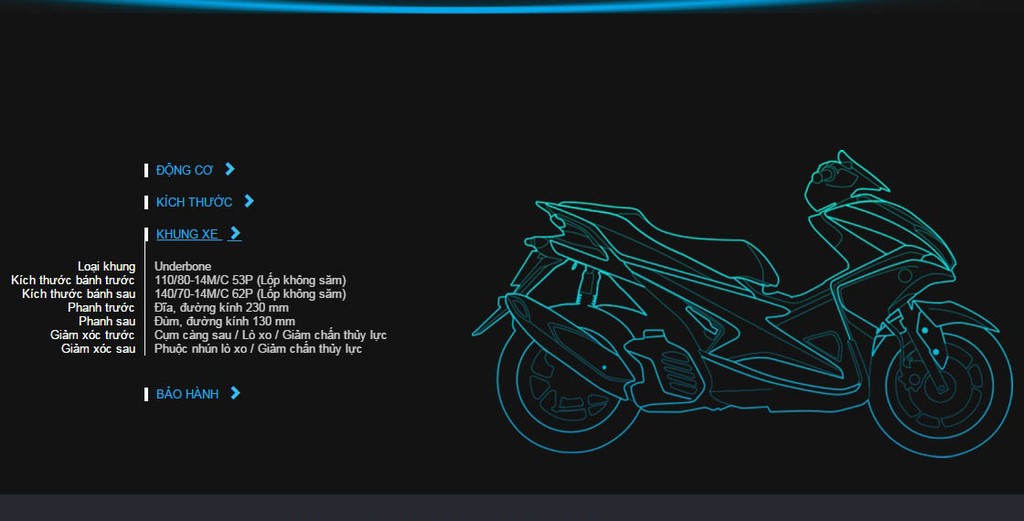 Công bố chi tiết tay ga Yamaha NVX 155cc tại Việt Nam ảnh 10