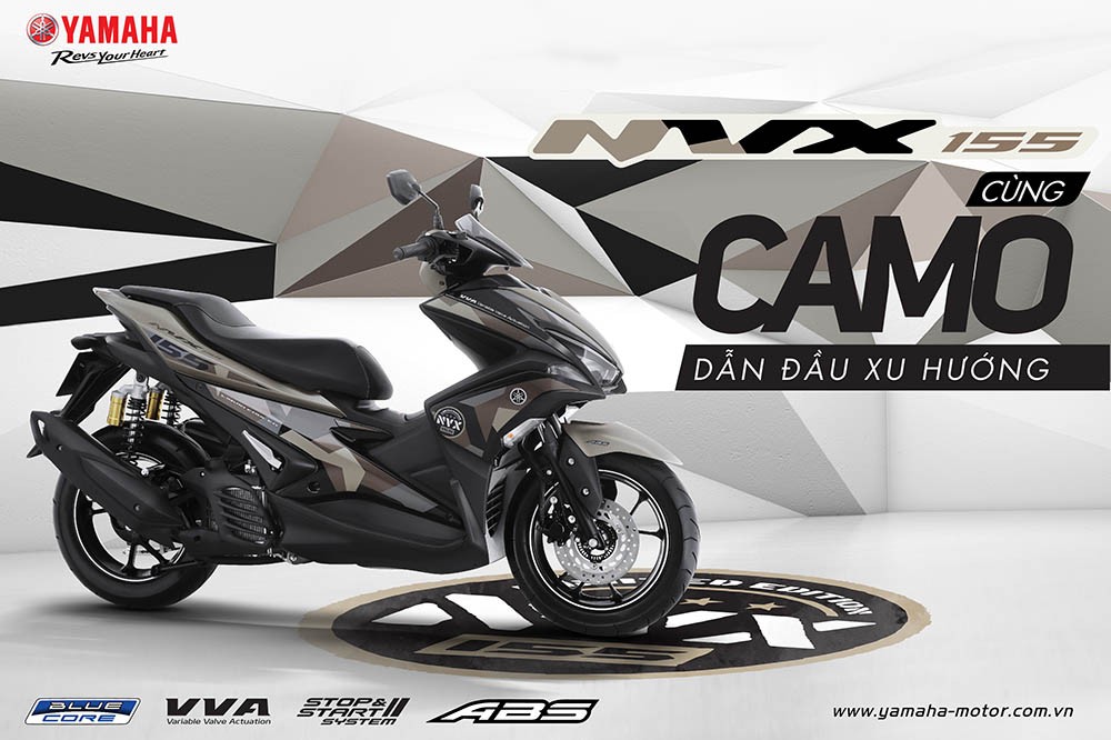 Trình làng Yamaha NVX 155 Camo Limited Edition giá 52,69 triệu đồng ảnh 1