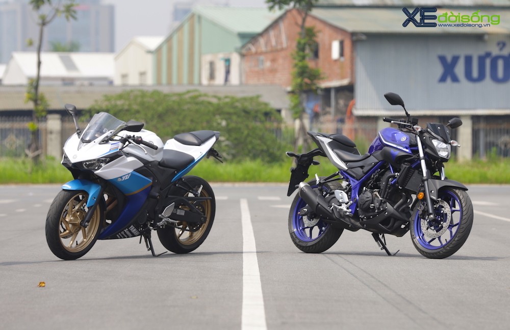 Đánh giá so sánh Yamaha R3 và Yamaha MT-03: “Tuy một mà hai“ ảnh 13