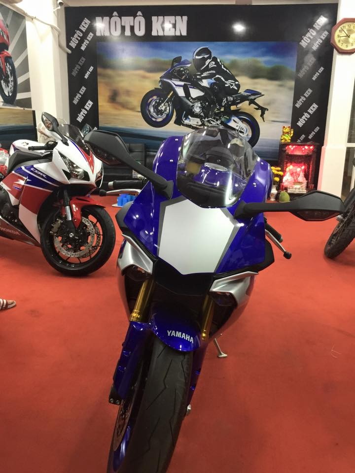 Siêu môtô Yamaha YZF-R1 2015 đầu tiên ‘cập bến’ Việt Nam ảnh 5