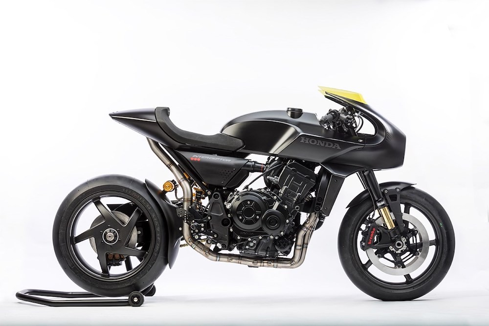 “Hút hồn” với siêu cafe racer Honda CB4 Interceptor Concept ảnh 2