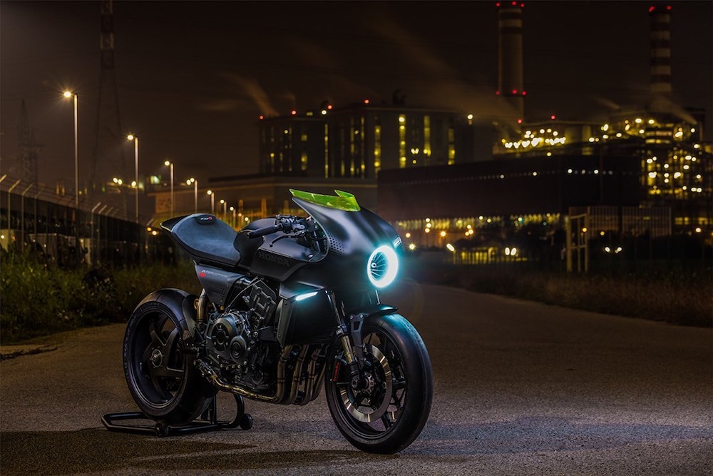 “Hút hồn” với siêu cafe racer Honda CB4 Interceptor Concept ảnh 8