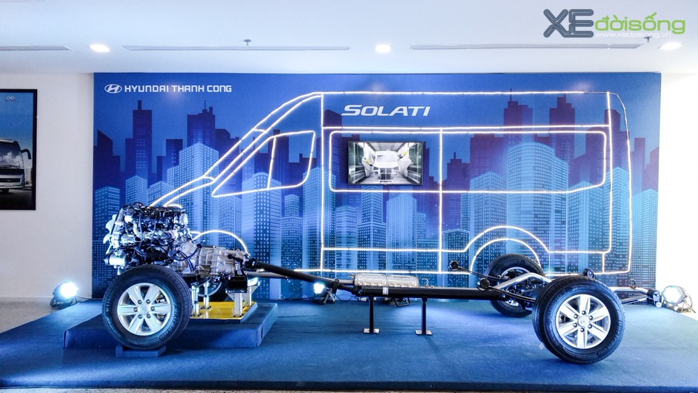 Hyundai Solati ra mắt Việt Nam với giá 1,08 tỷ đồng, đấu Ford Transit ảnh 8
