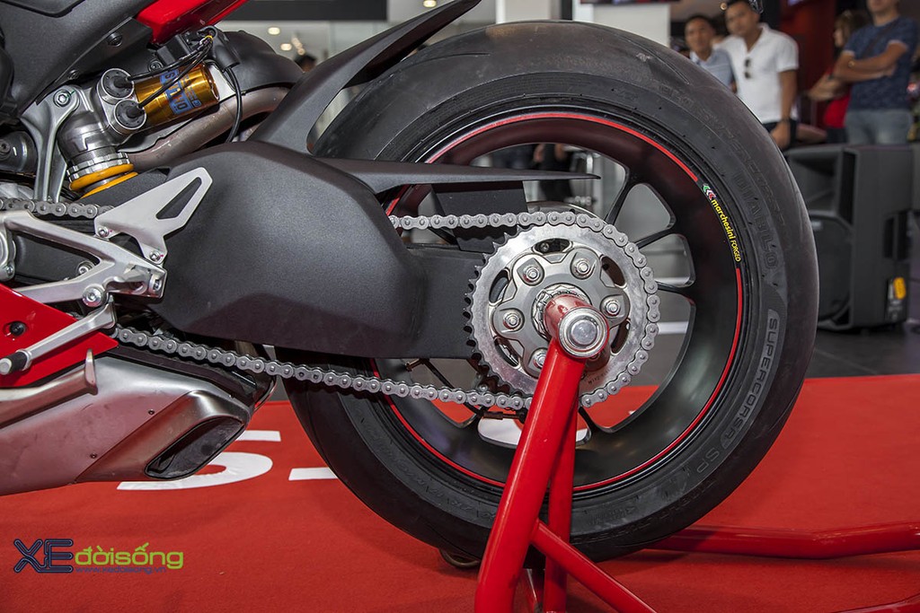 Cận cảnh superbike Ducati Panigale V4 S chính hãng vừa ra mắt Sài Gòn ảnh 13