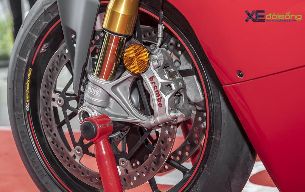 Cận cảnh superbike Ducati Panigale V4 S chính hãng vừa ra mắt Sài Gòn ảnh 17