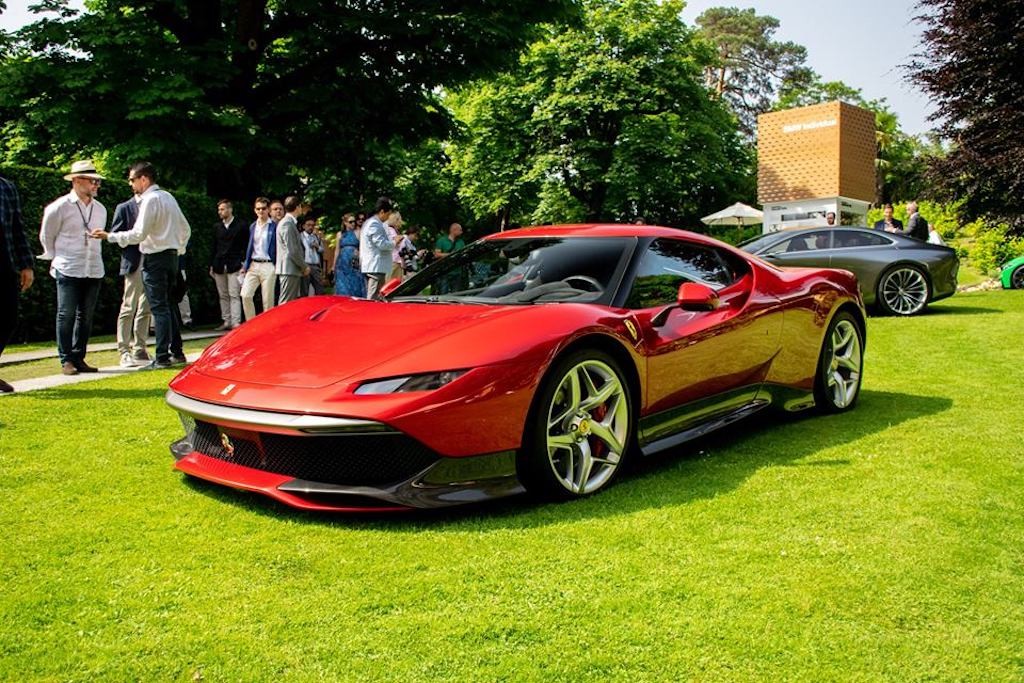 Chiêm ngưỡng siêu xe độc bản Ferrari SP38 “bằng xương bằng thịt“ ảnh 1