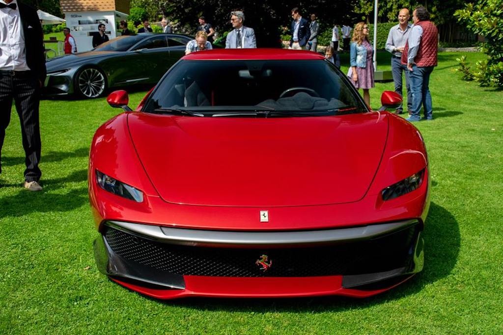 Chiêm ngưỡng siêu xe độc bản Ferrari SP38 “bằng xương bằng thịt“ ảnh 4